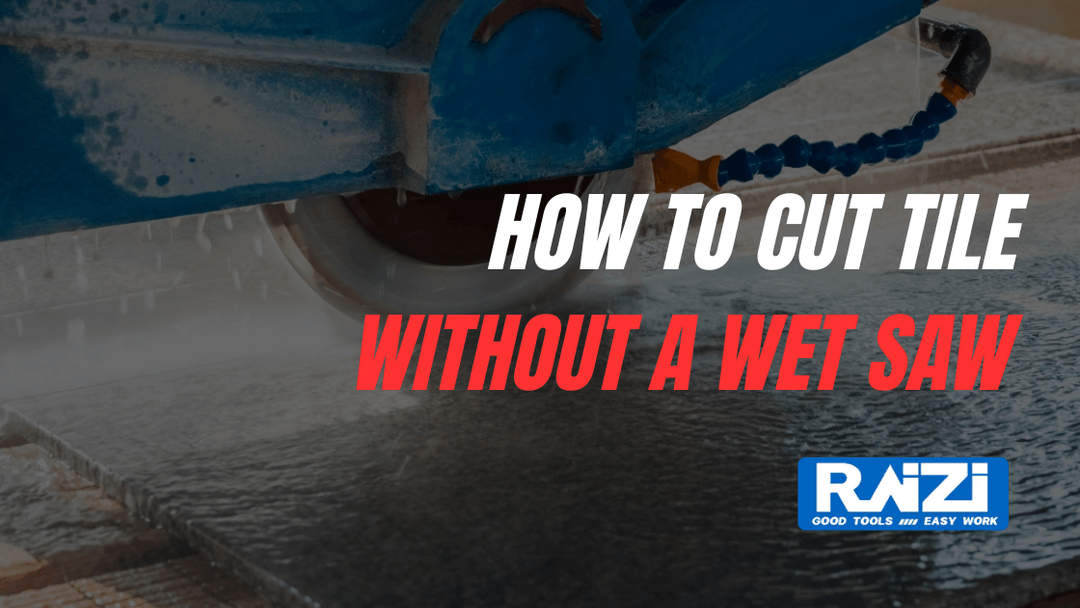How to Cut Tile Without a Wet Saw