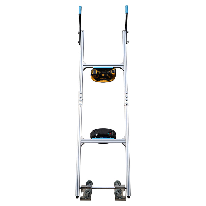 Raizi TileGo™ Large Format Tile Installation Dolly used with Grabo Lifter