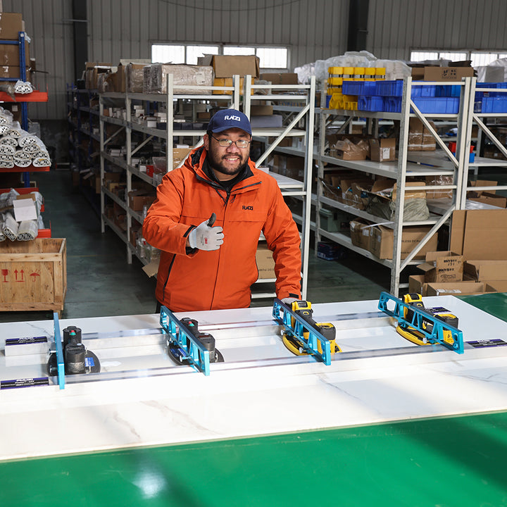 Raizi Framo™ Slab Support System Use With Grabo Vacuum Lifter For Large  Format Tile And Granite Marble Stone Countertop