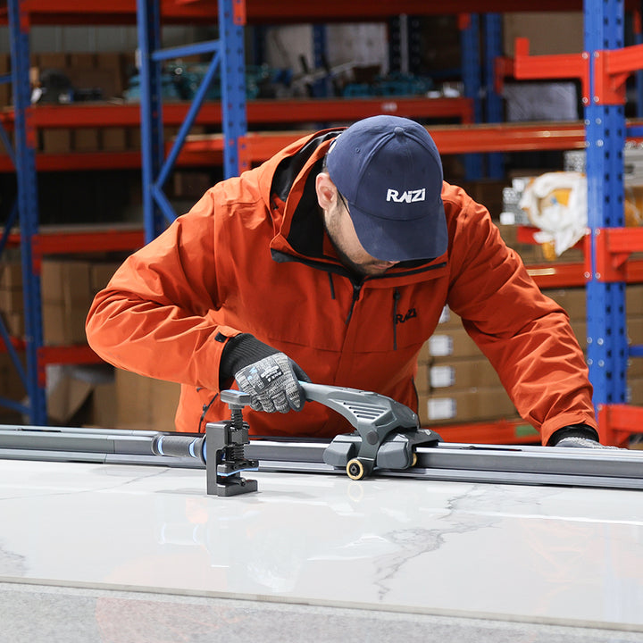 Raizi SmartRail™ Electric Vacuum-lock Rail System for Large Format Tile (Formerly HevyCut™ multi)