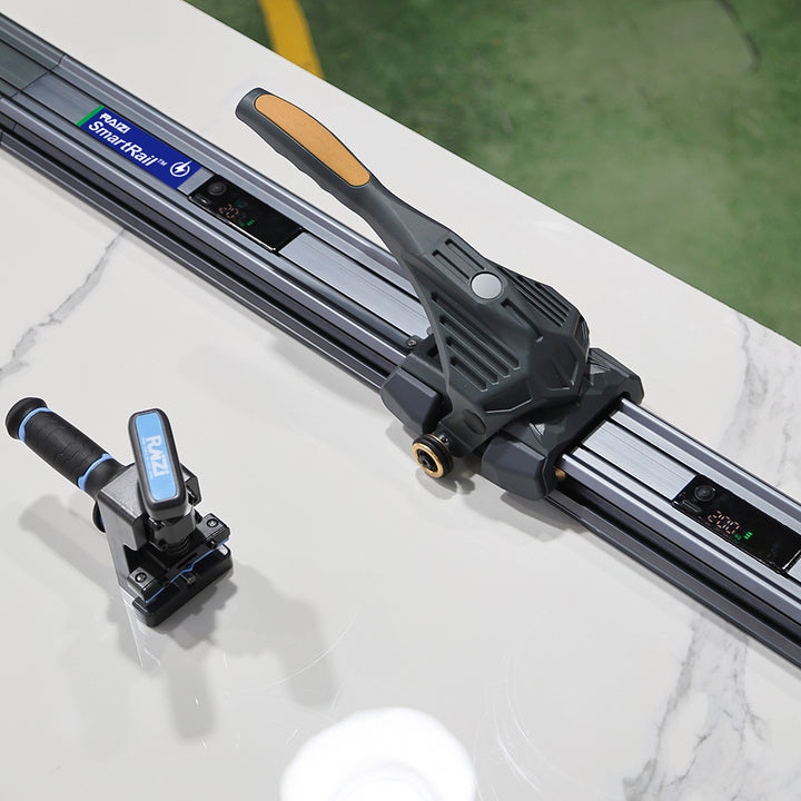 Raizi SmartRail™ Electric Vacuum-lock Rail System for Large Format Tile (Formerly HevyCut™ multi)