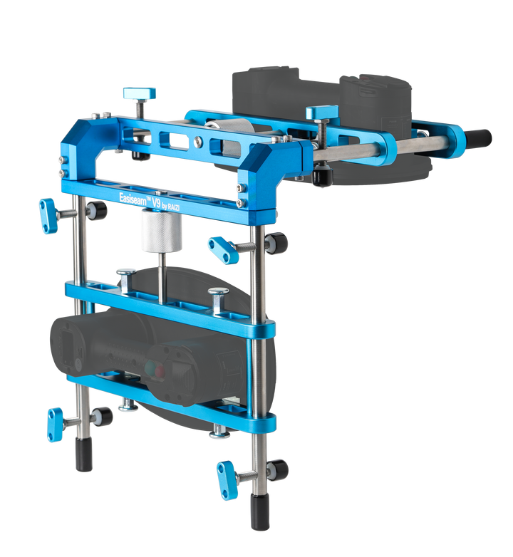 Raizi Easiseam™V9 waterfall Seam Setter used with GRABO Suction Cups for Mitre Seaming
