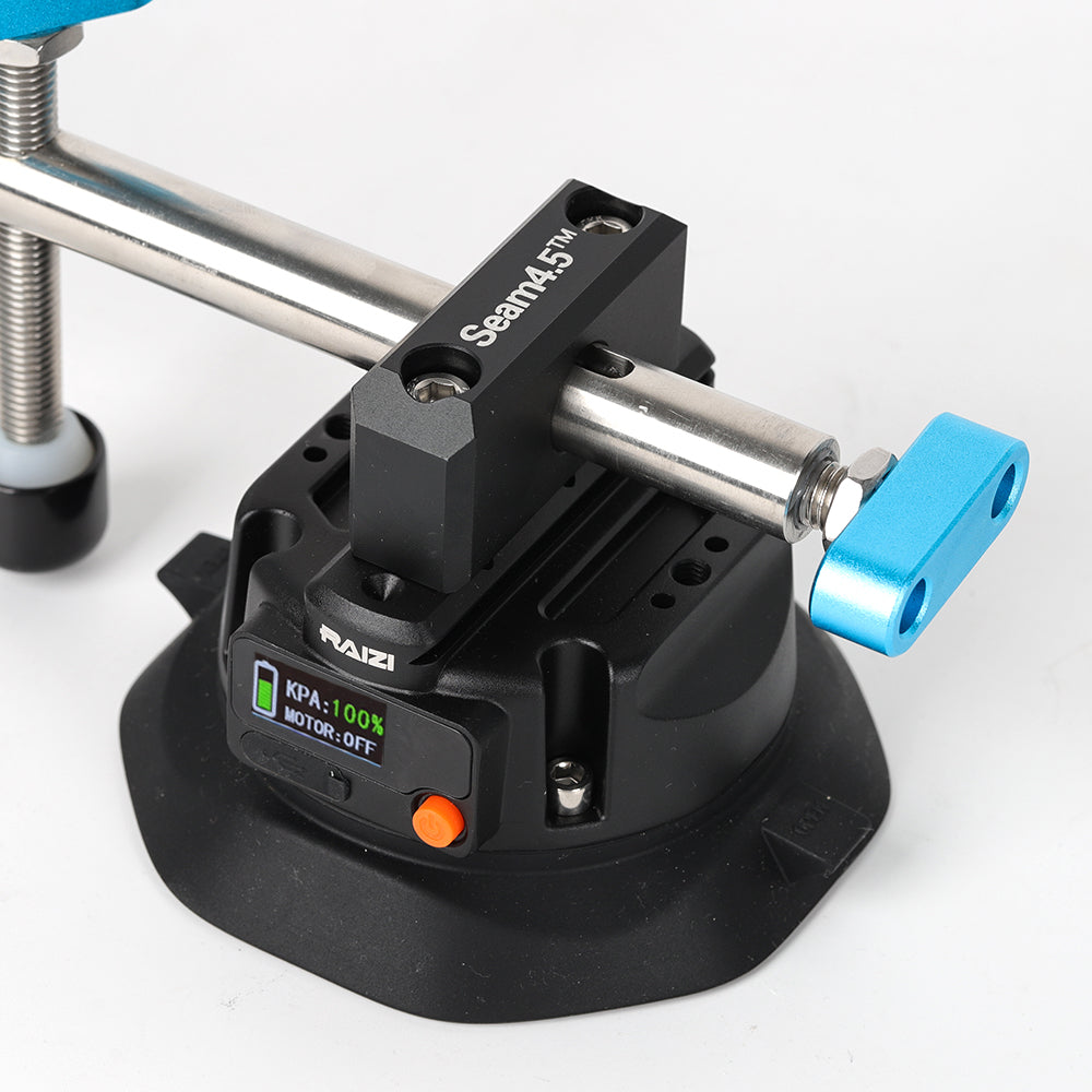 Raizi Seam4.5™ Electric Seam Setter with 4.5-inch Suction Cups for Stone Seaming
