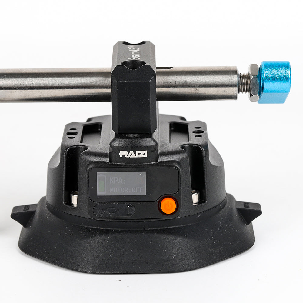 Raizi Seam4.5™ Electric Seam Setter with 4.5-inch Suction Cups for Stone Seaming